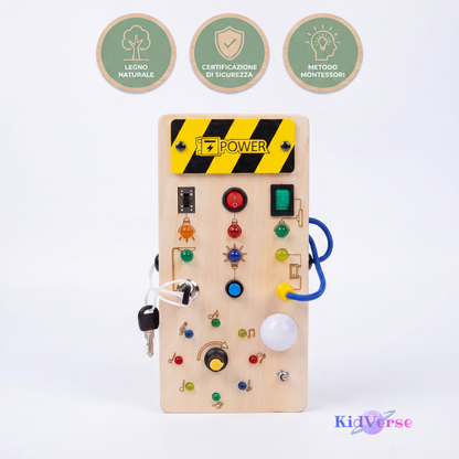 LightUp™ - Tavola Montessori Sensoriale in Legno