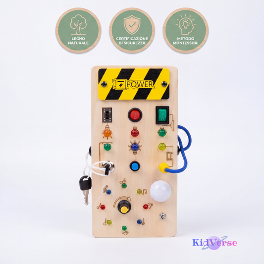 LightUp™ - Tavola Montessori Sensoriale in Legno