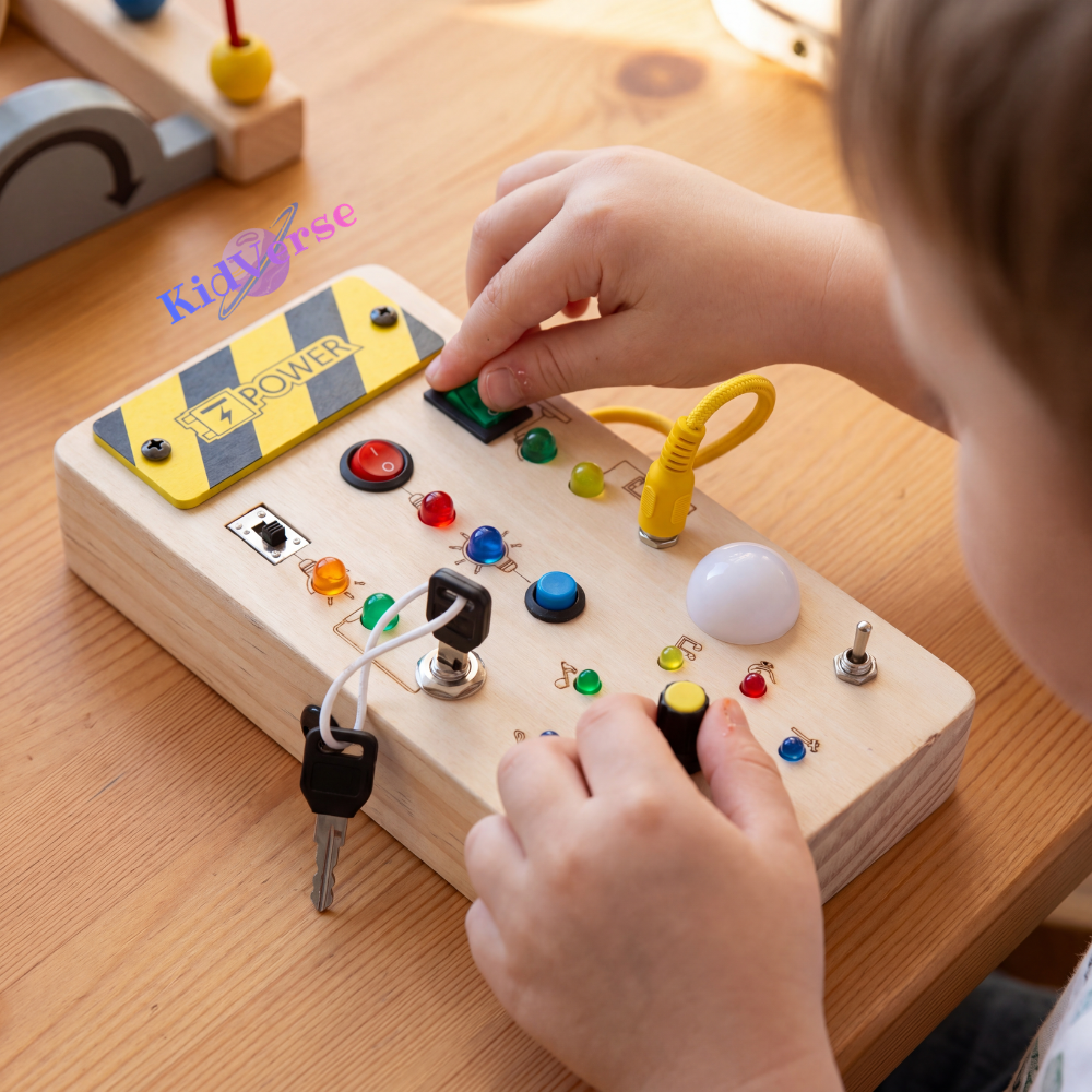 LightUp™ - Tavola Montessori Sensoriale in Legno